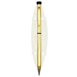 Vintage Garland Ballpoint Pen 1/20 12K Gold Filled Manville Logo Jewel Top Lined